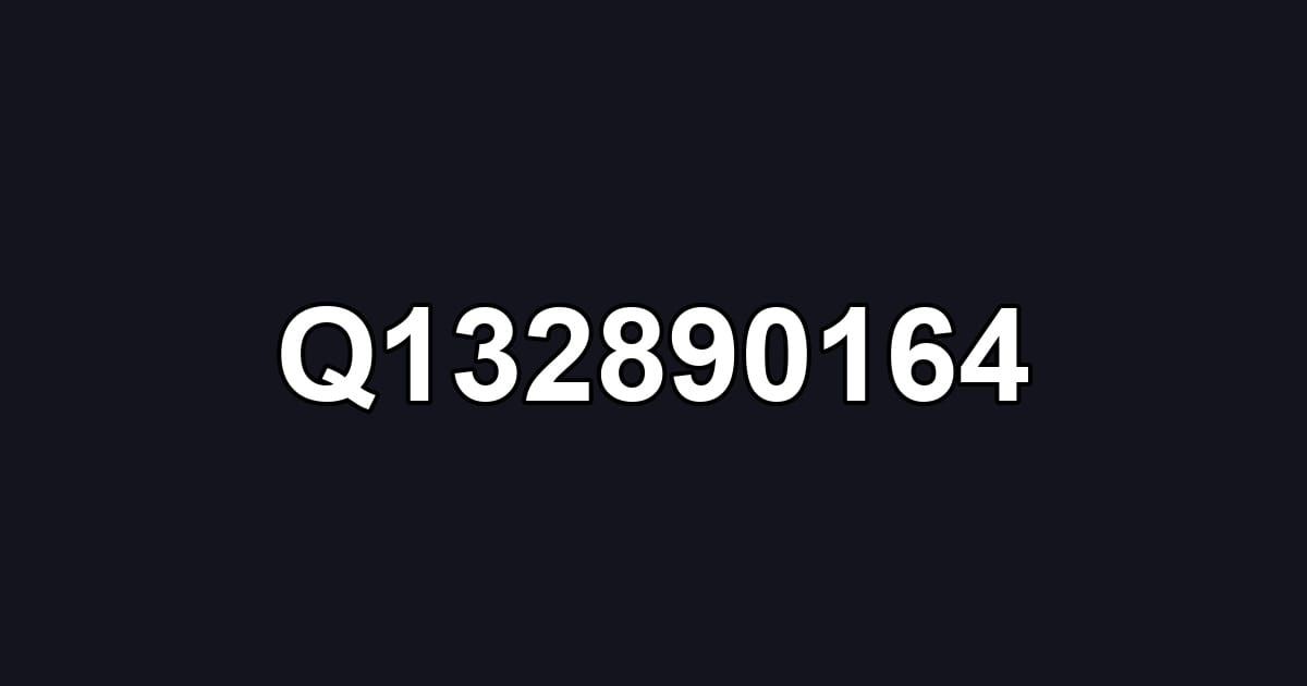 Q132890164