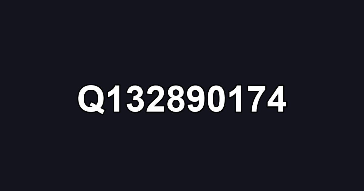Q132890174