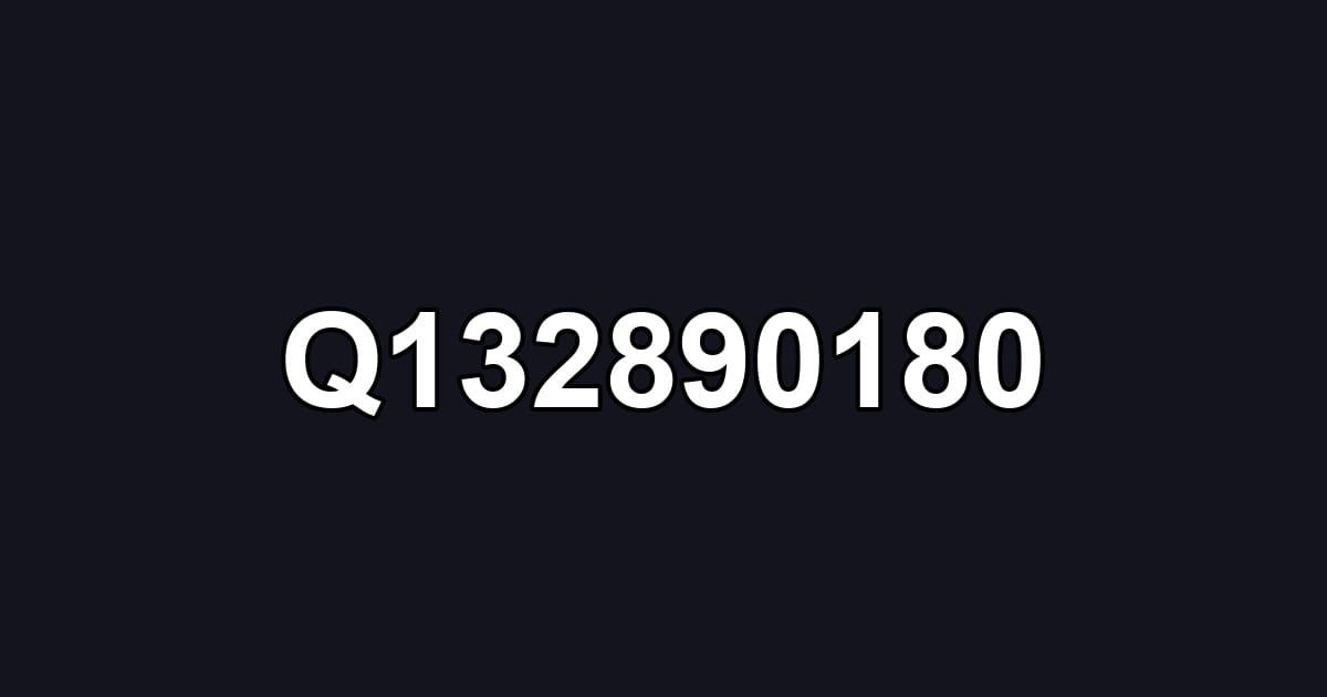 Q132890180