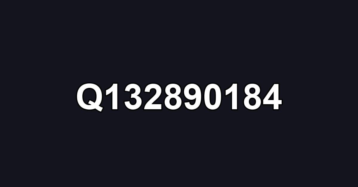 Q132890184