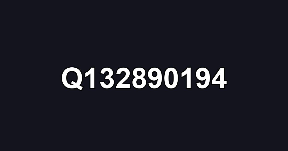 Q132890194