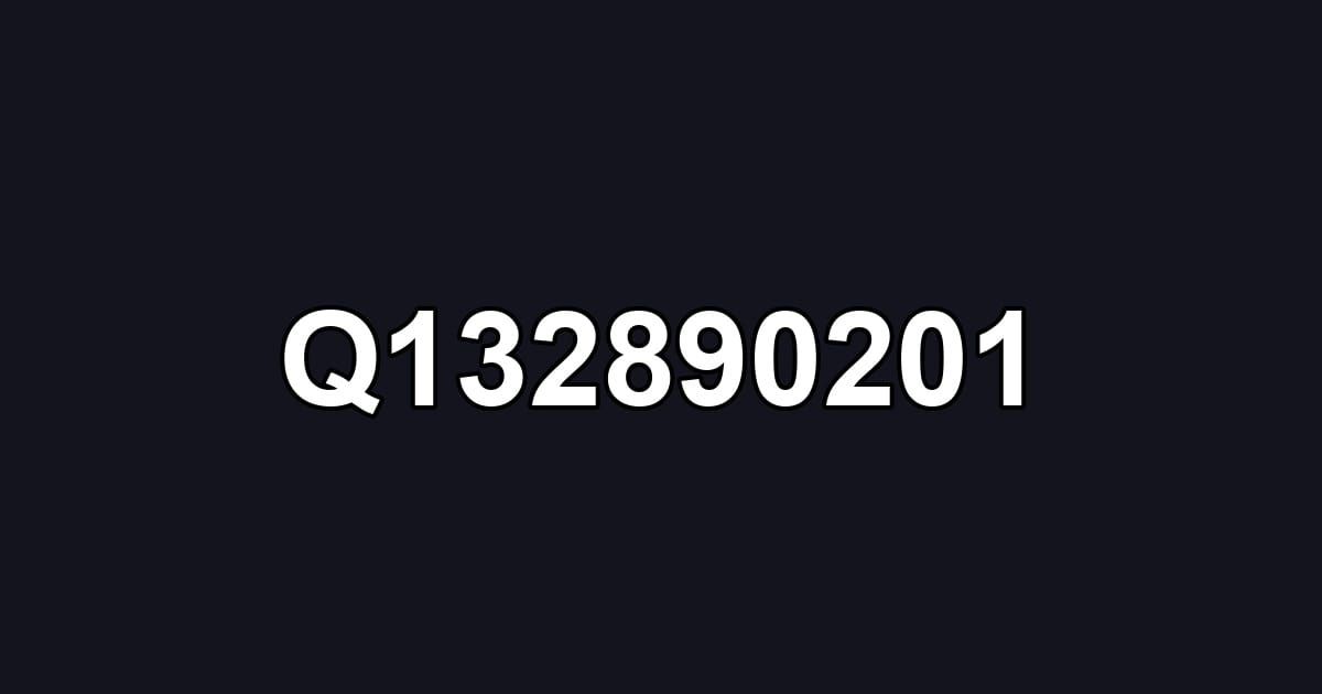 Q132890201