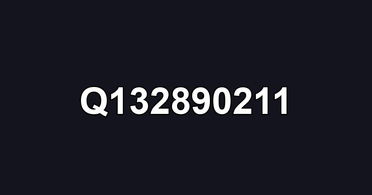 Q132890211