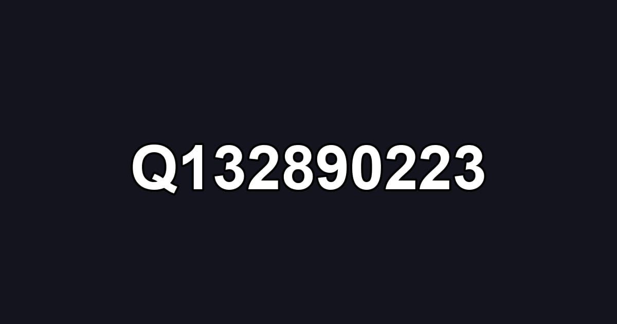 Q132890223