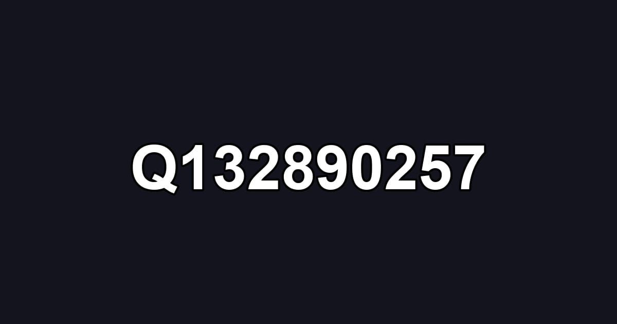 Q132890257