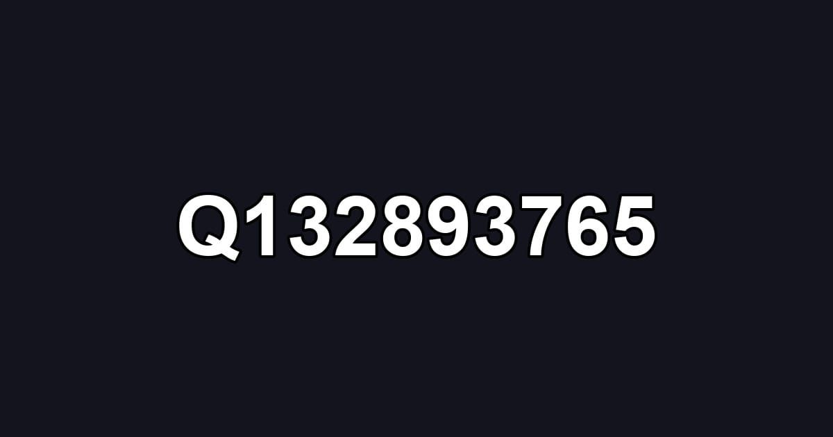 Q132893765