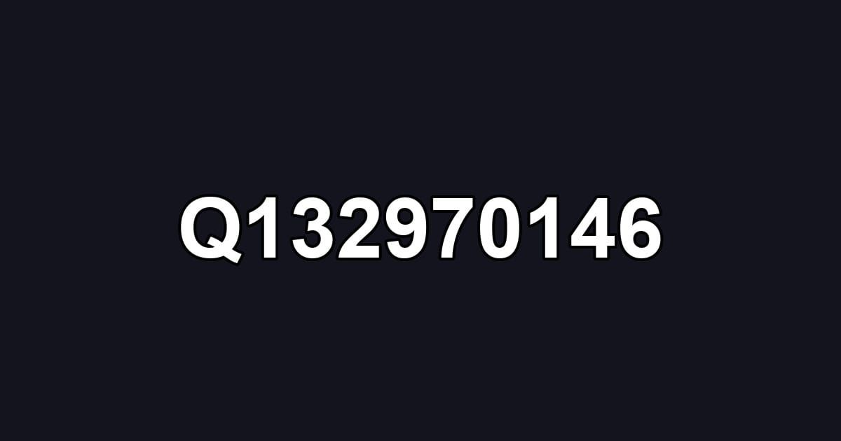Q132970146