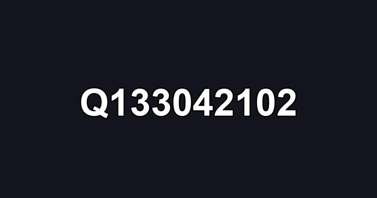 Q133042102