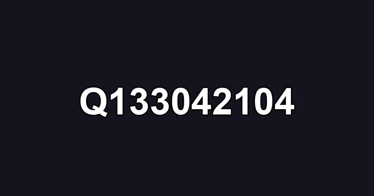 Q133042104