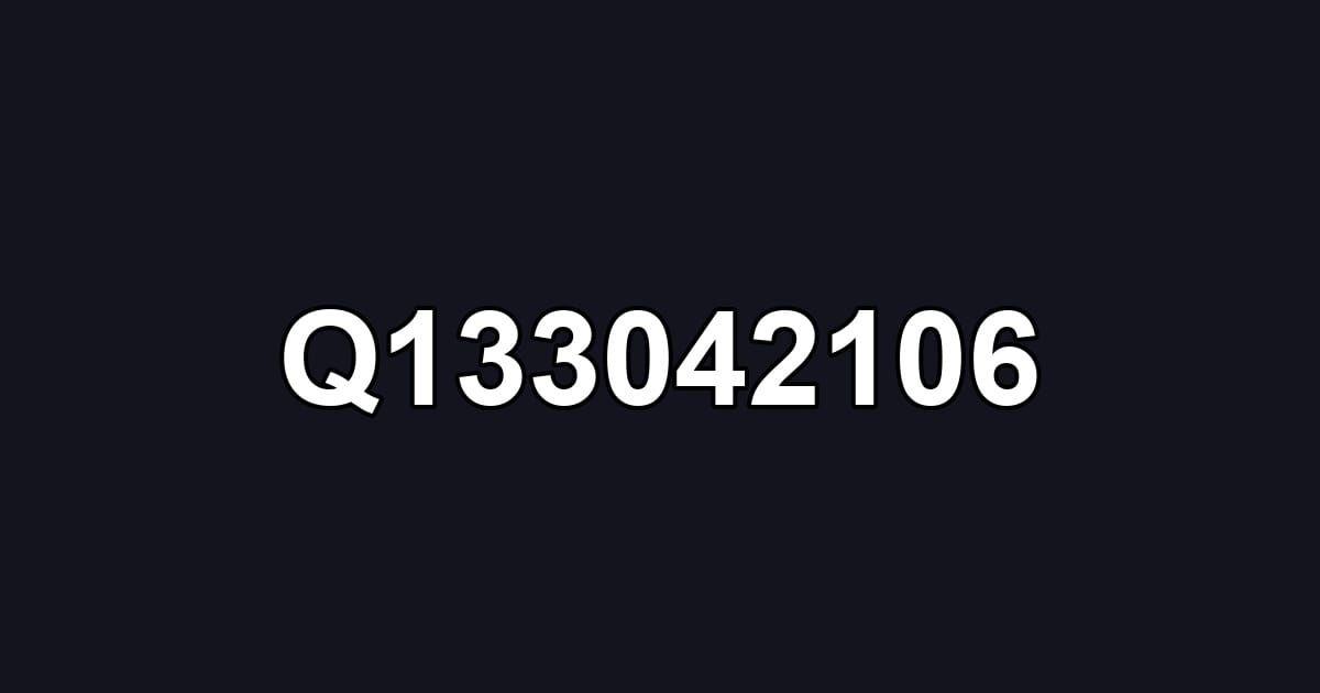Q133042106