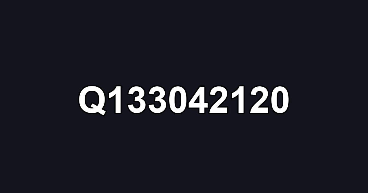 Q133042120