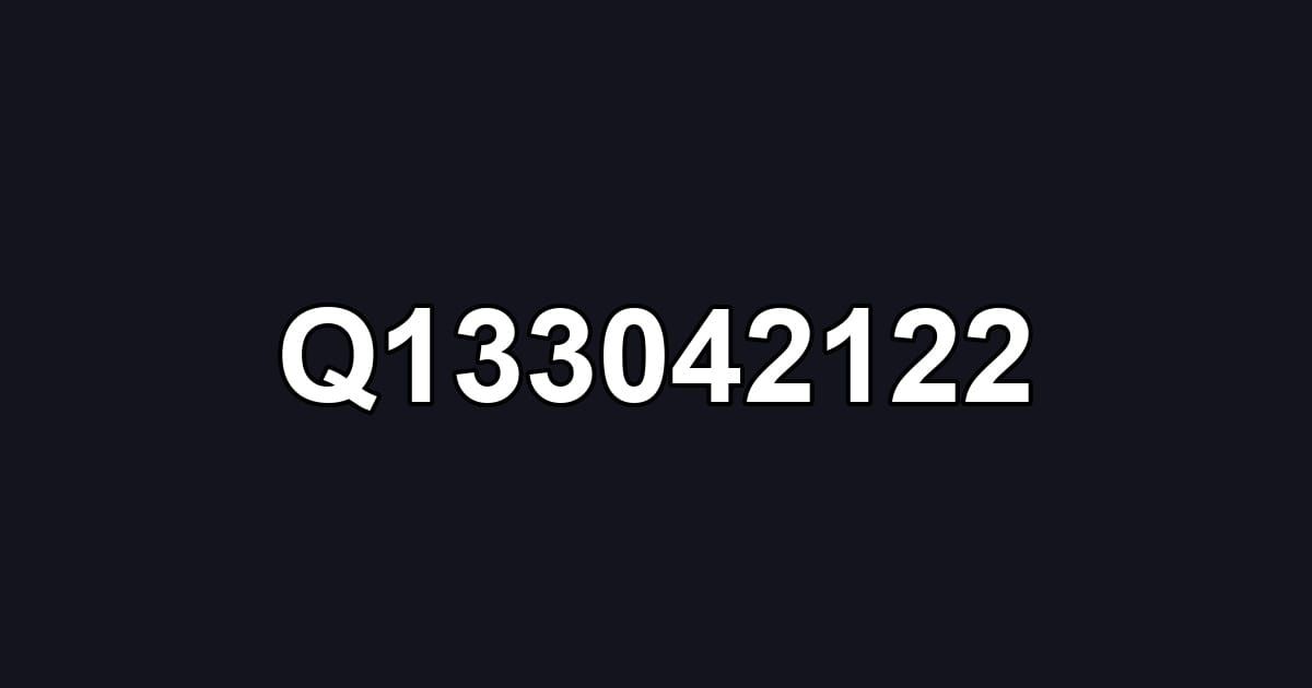 Q133042122