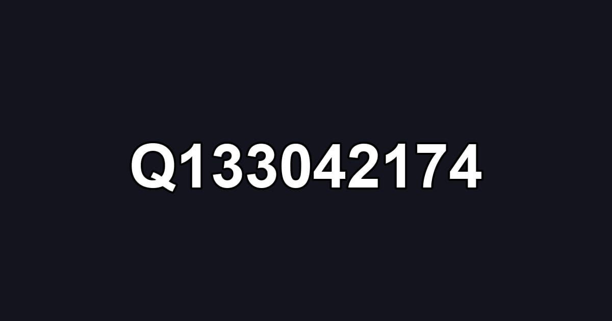 Q133042174