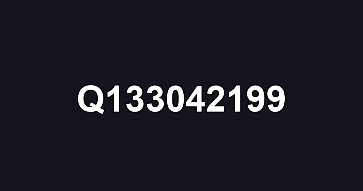 Q133042199