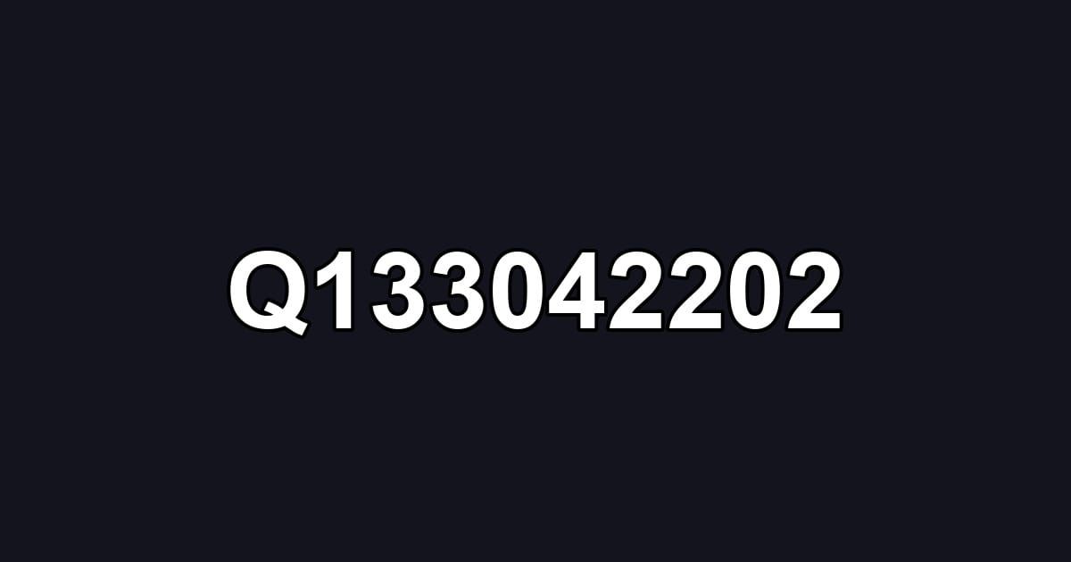 Q133042202