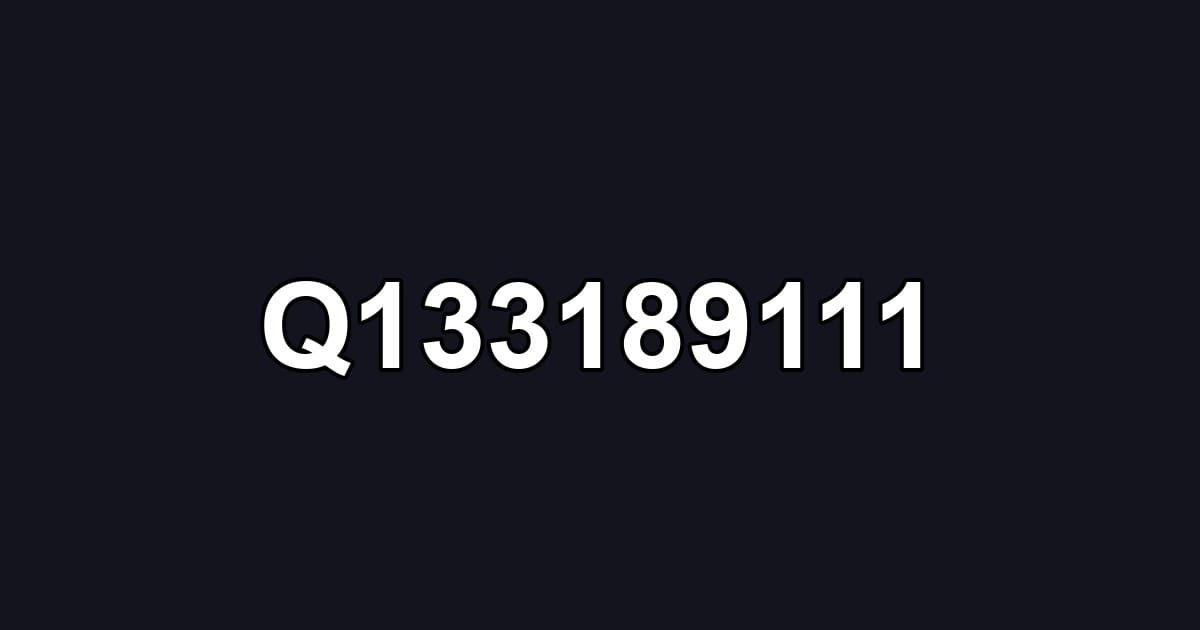 Q133189111