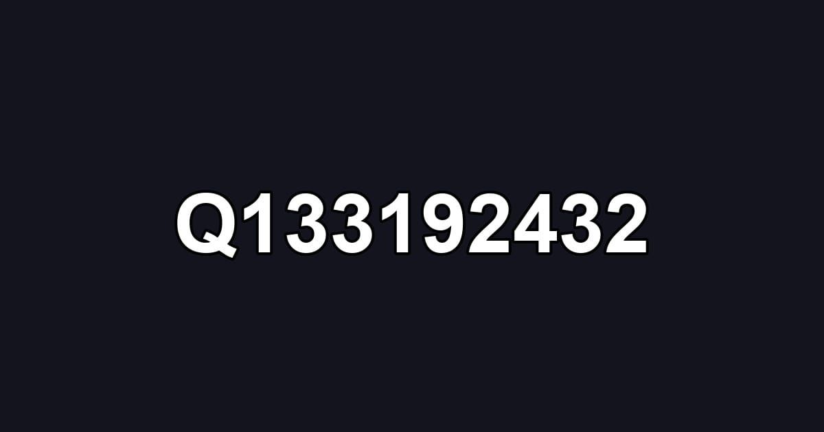 Q133192432