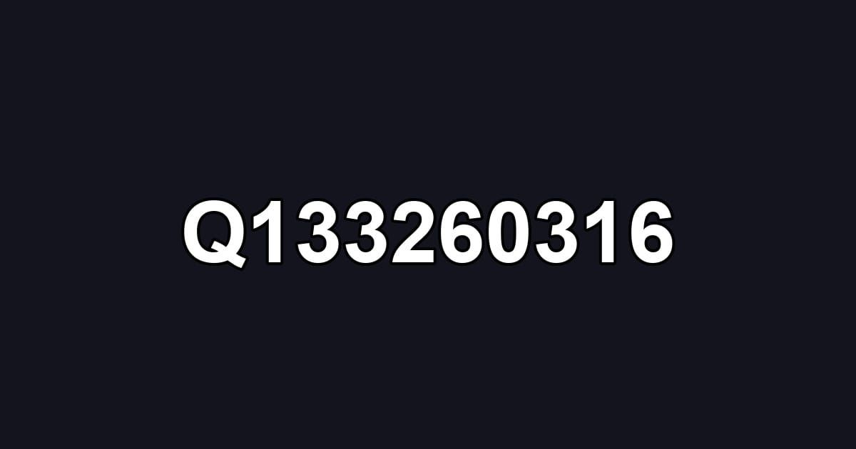 Q133260316
