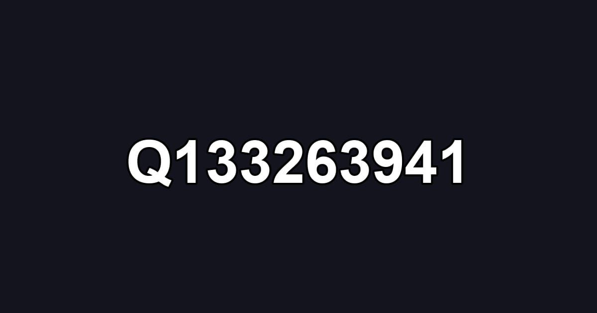 Q133263941