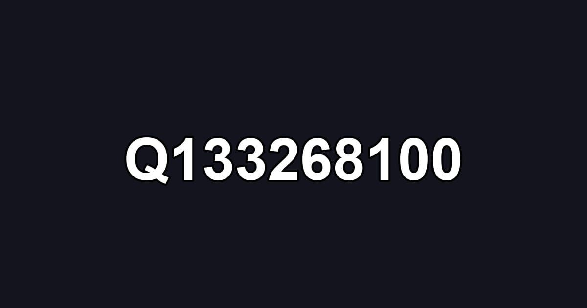 Q133268100