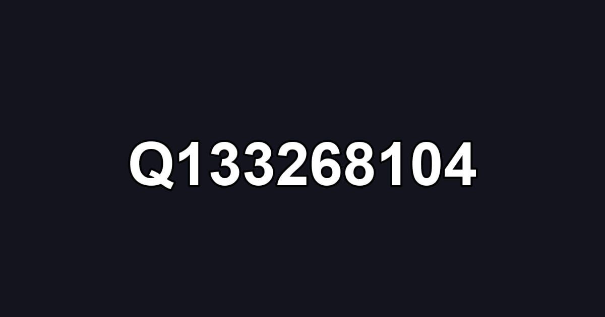 Q133268104