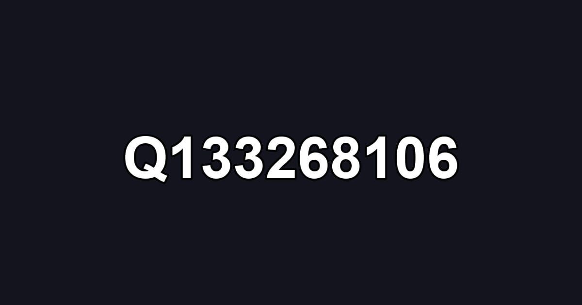 Q133268106