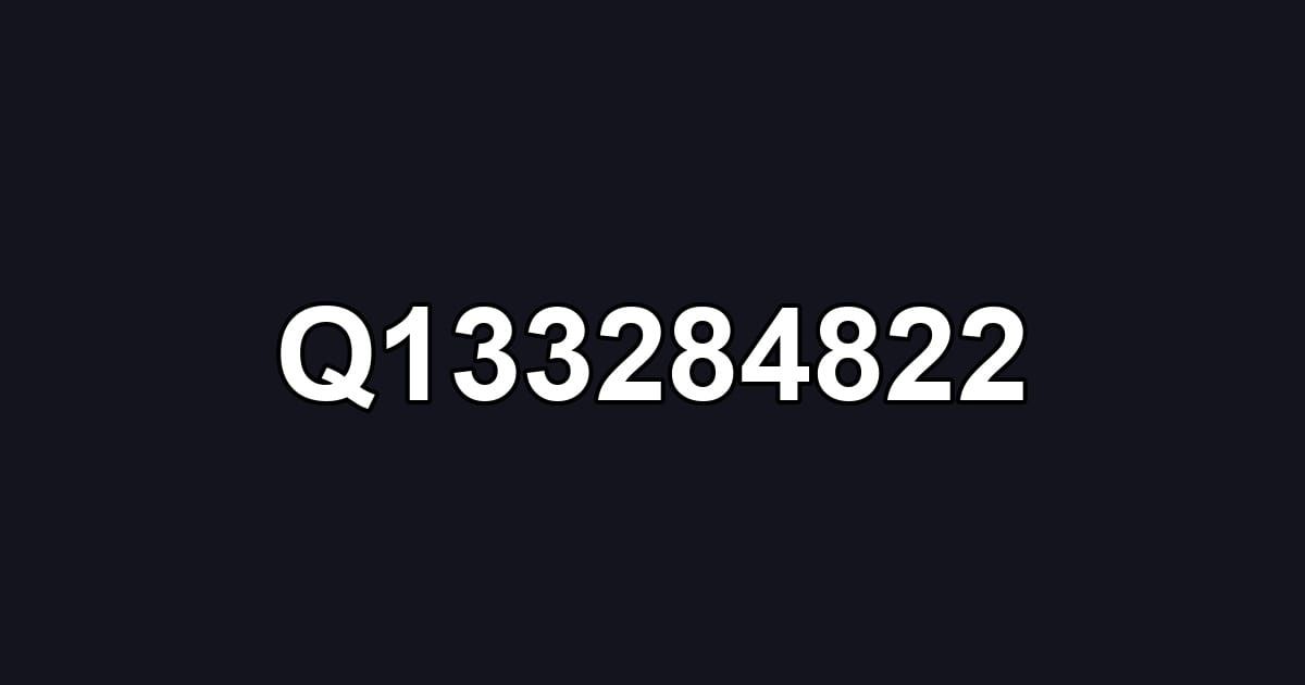 Q133284822