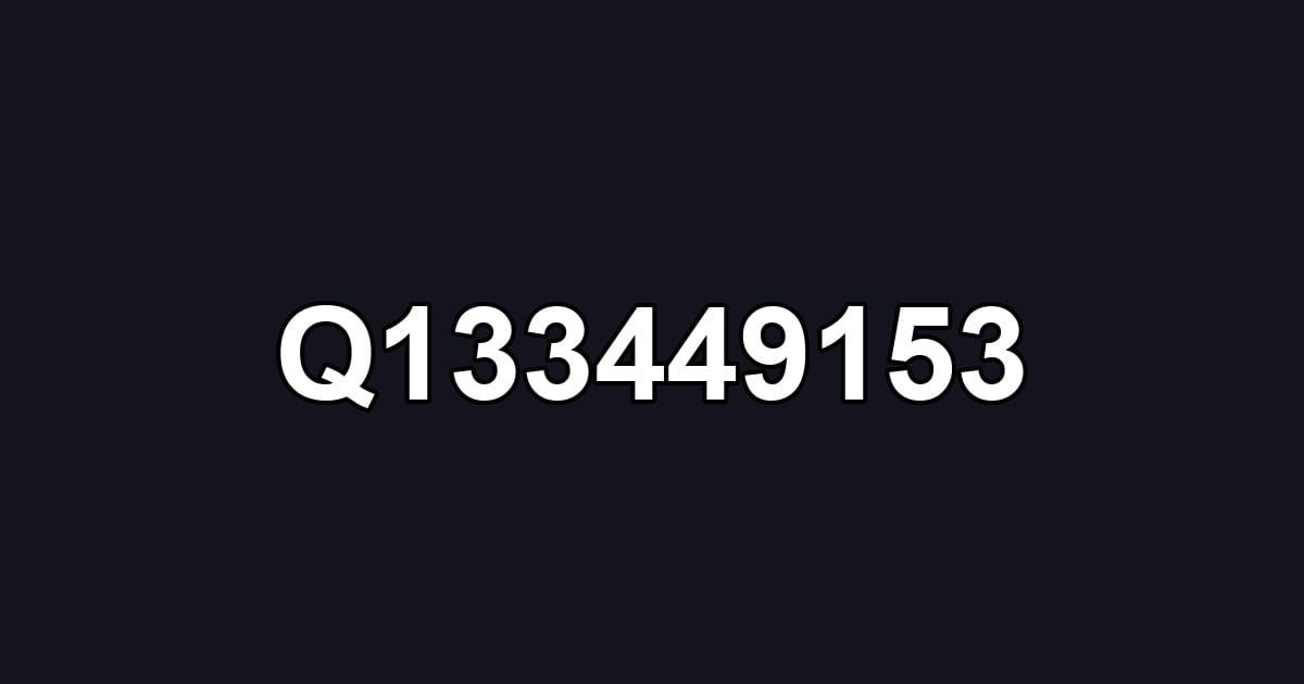 Q133449153