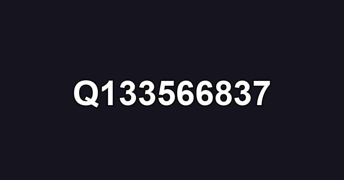 Q133566837