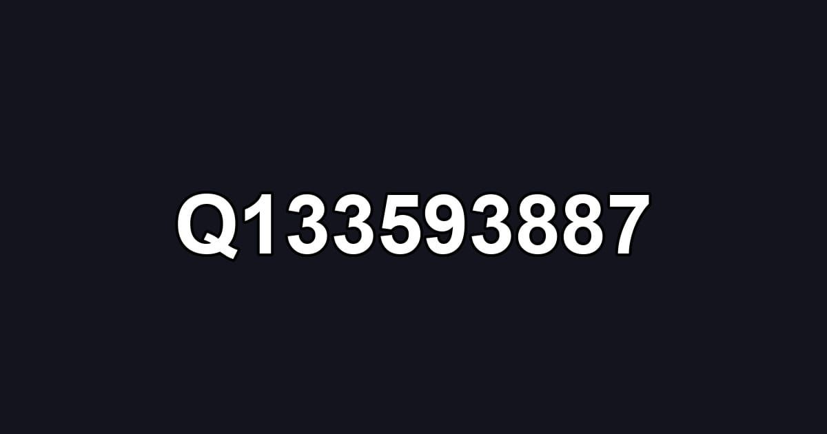 Q133593887
