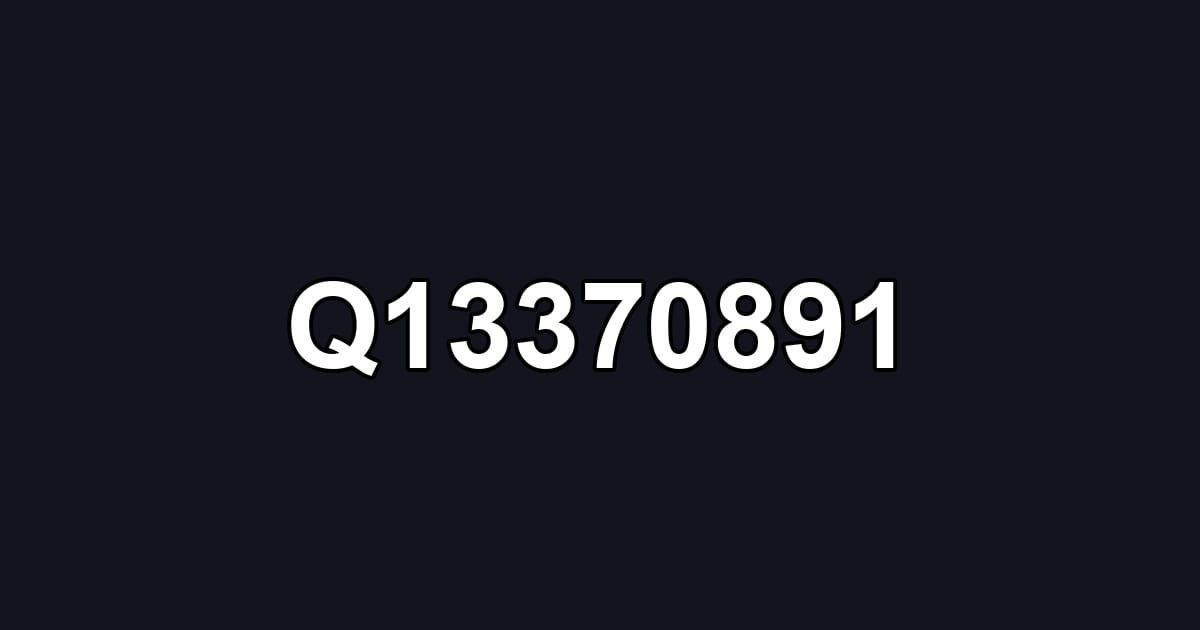 Q13370891