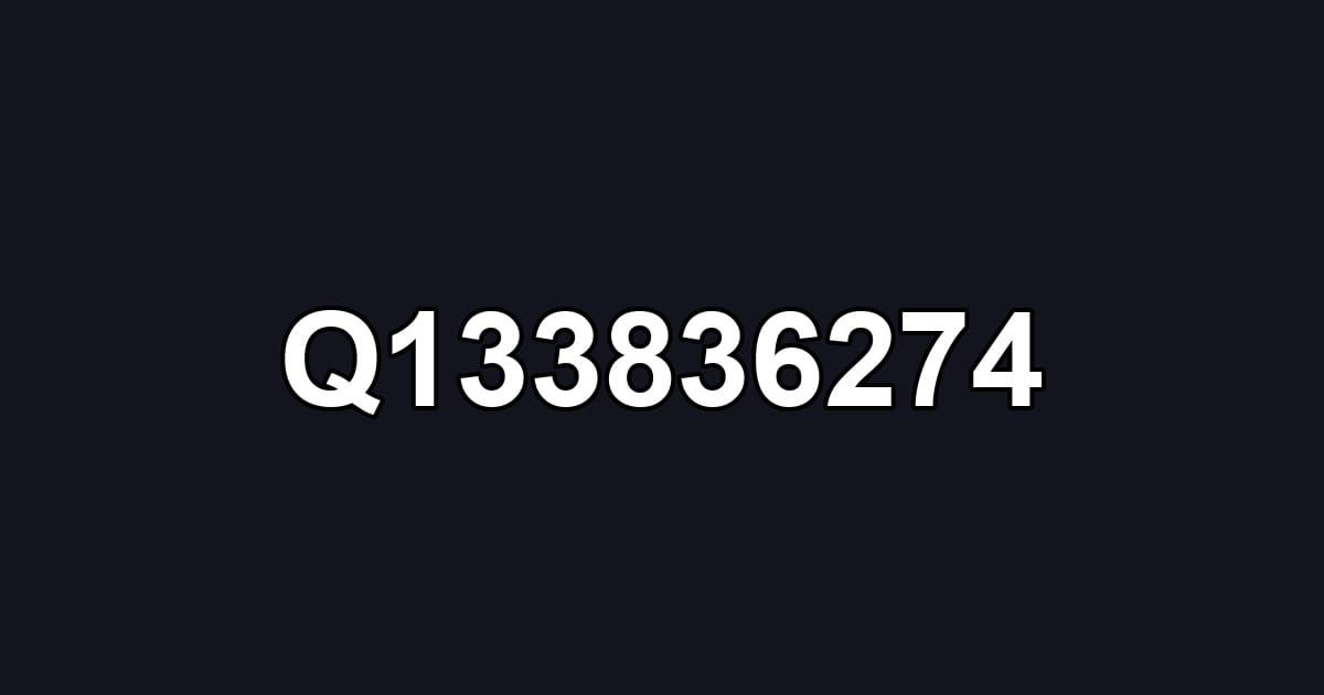Q133836274