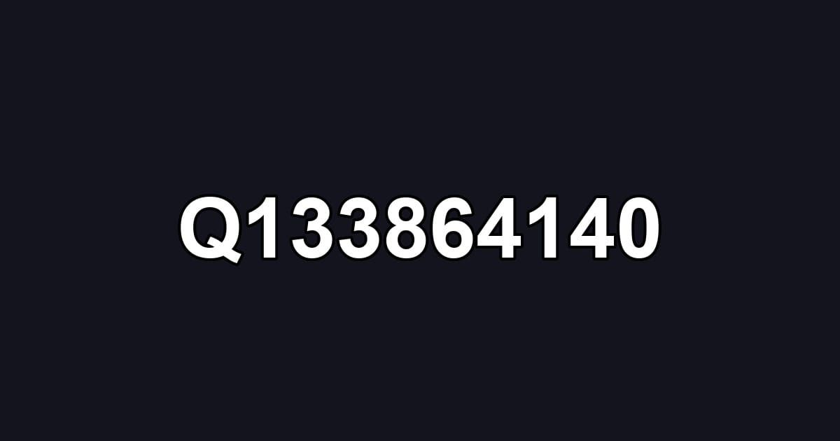 Q133864140
