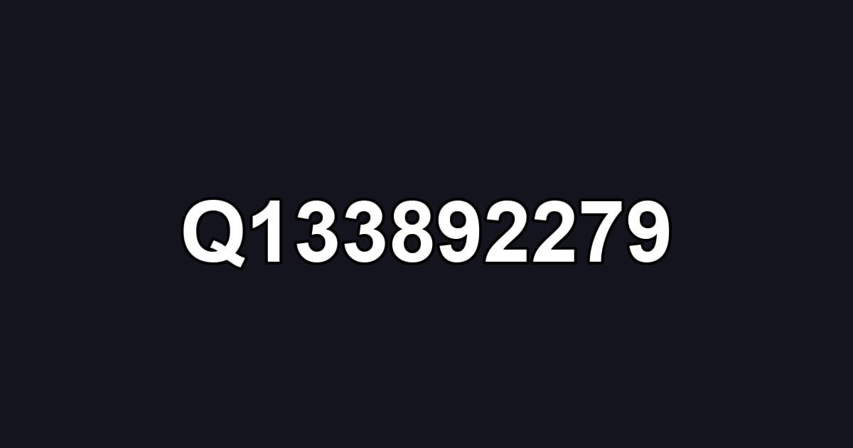 Q133892279