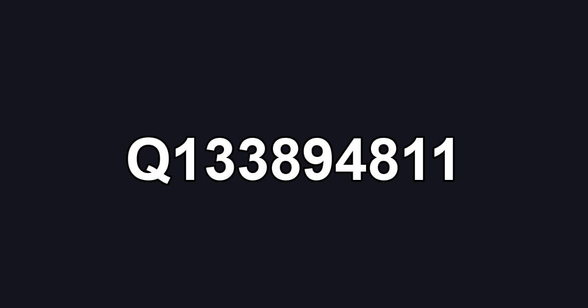 Q133894811