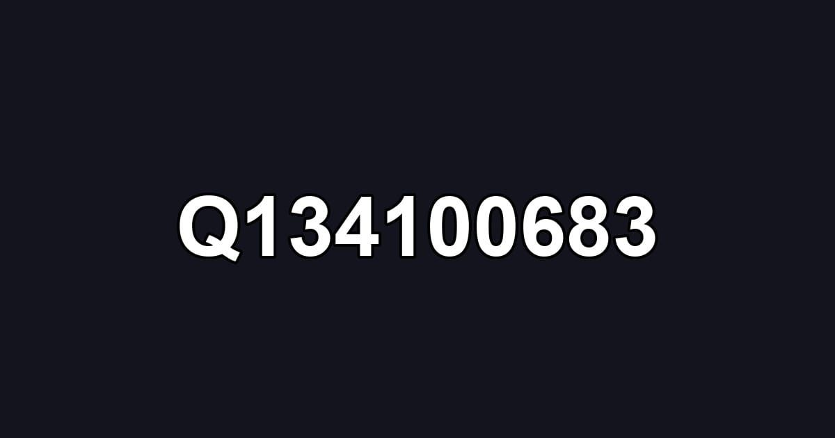 Q134100683