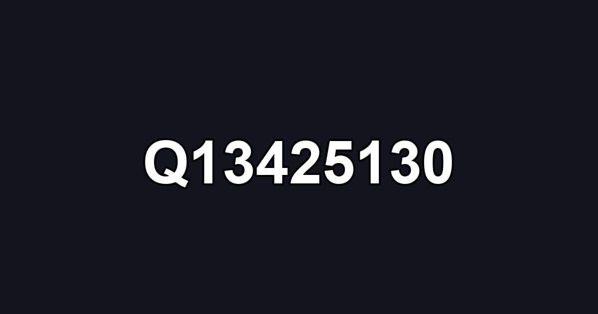 Q13425130