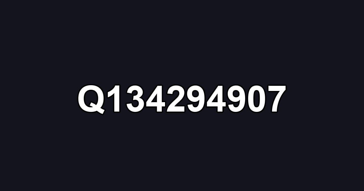 Q134294907