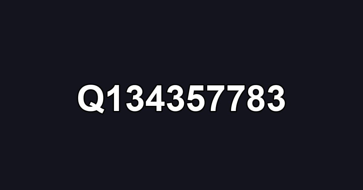 Q134357783