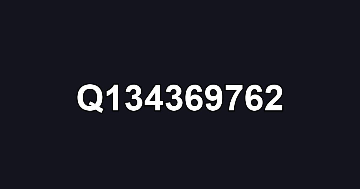 Q134369762