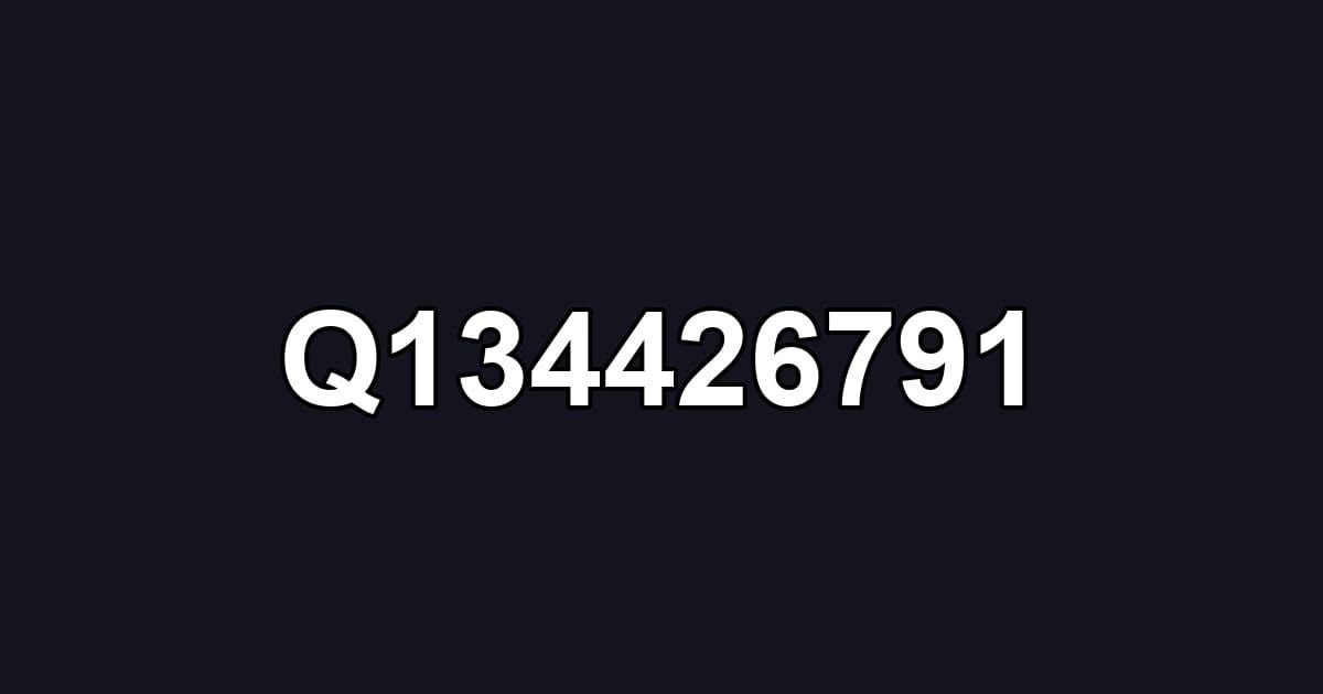 Q134426791