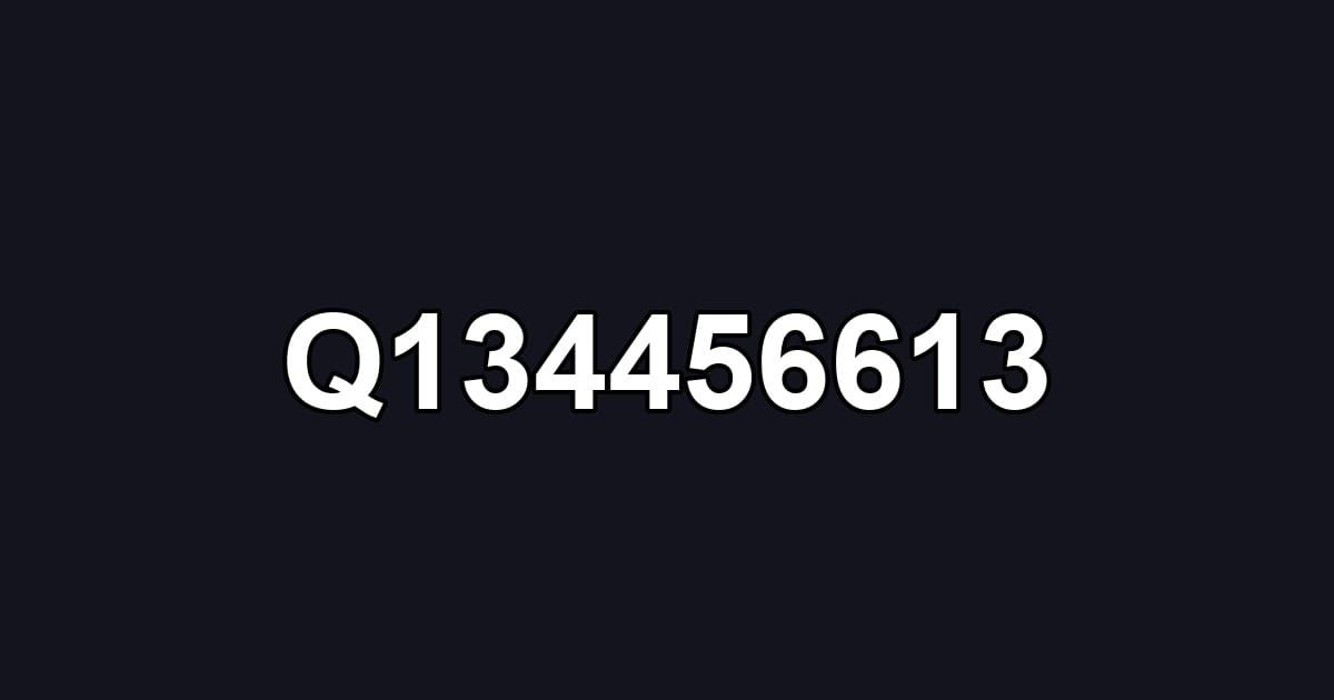 Q134456613