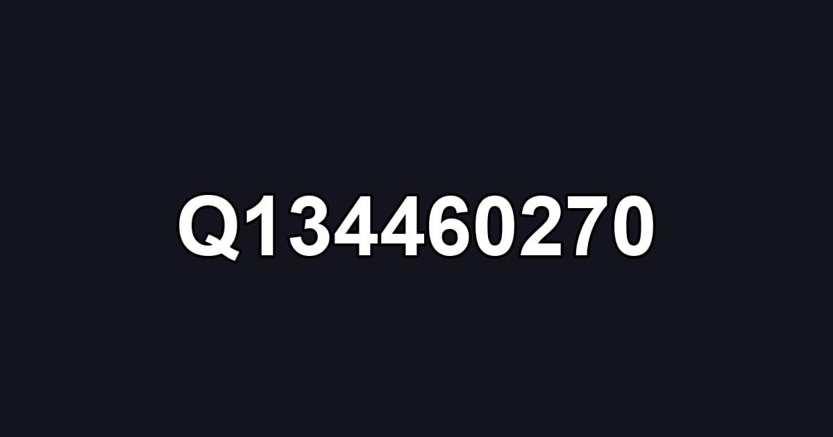 Q134460270