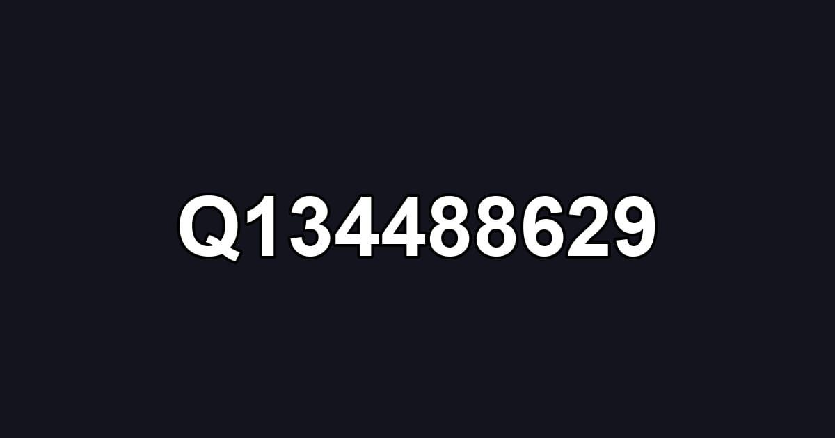 Q134488629
