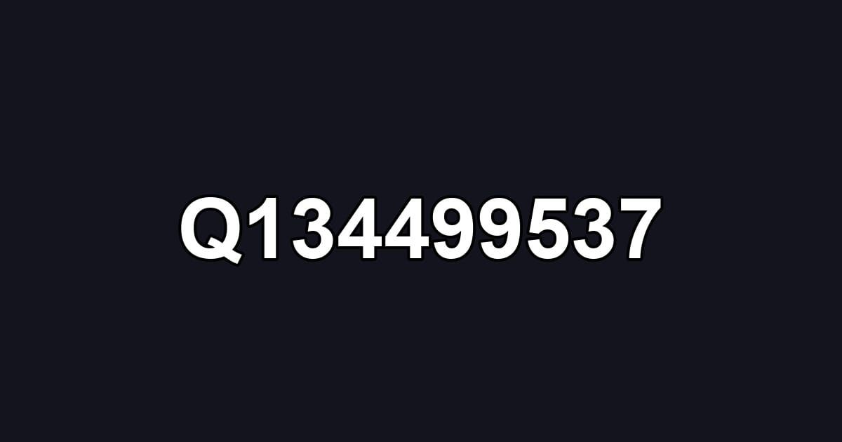 Q134499537