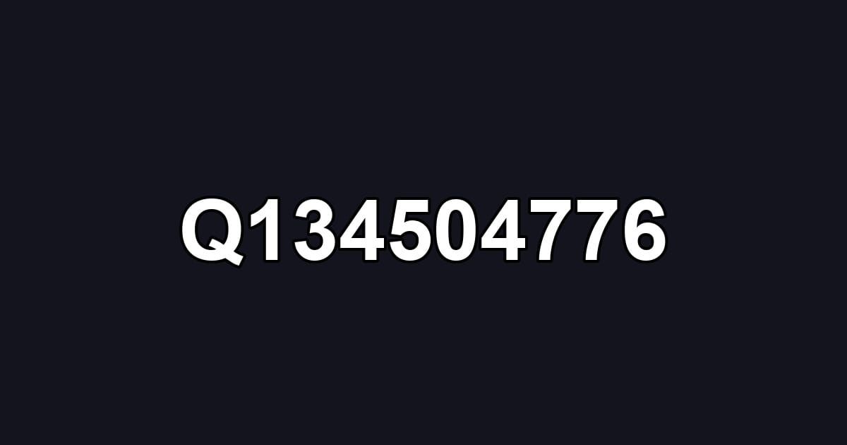 Q134504776