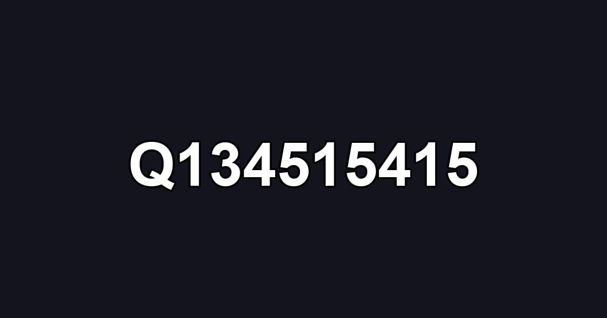 Q134515415