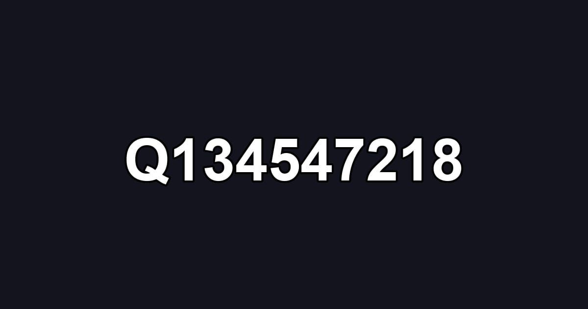 Q134547218