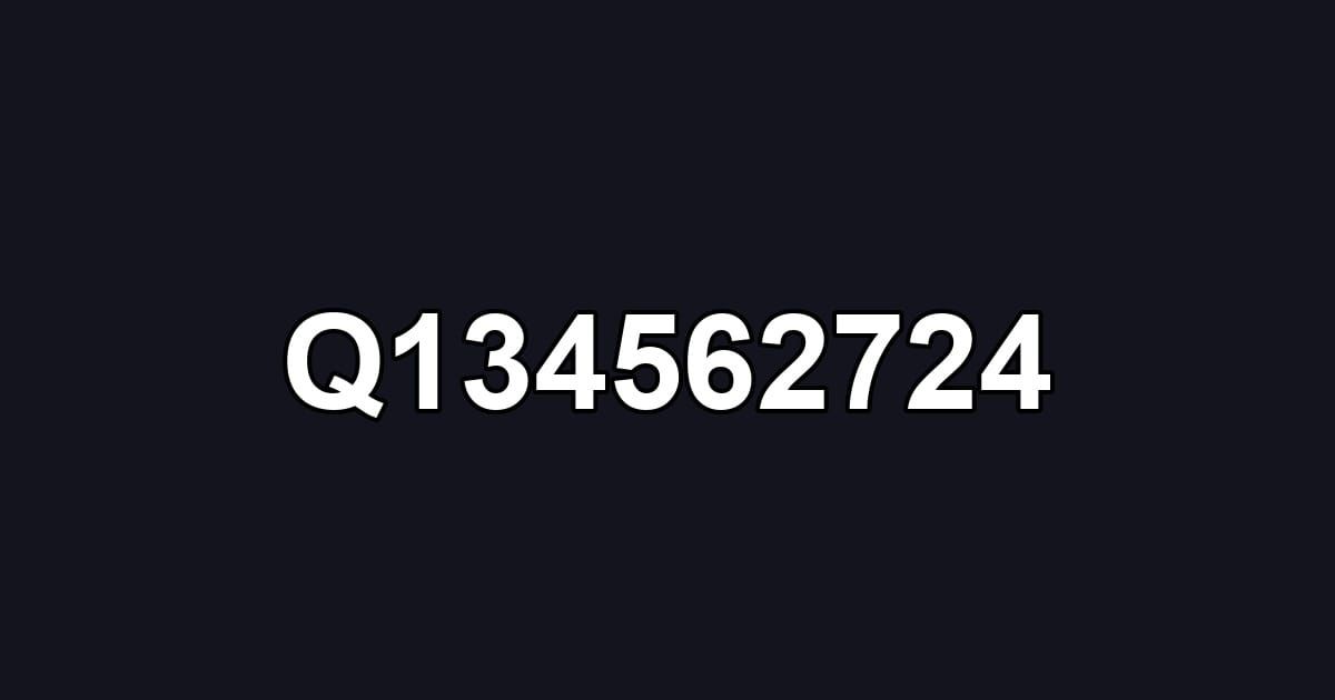 Q134562724