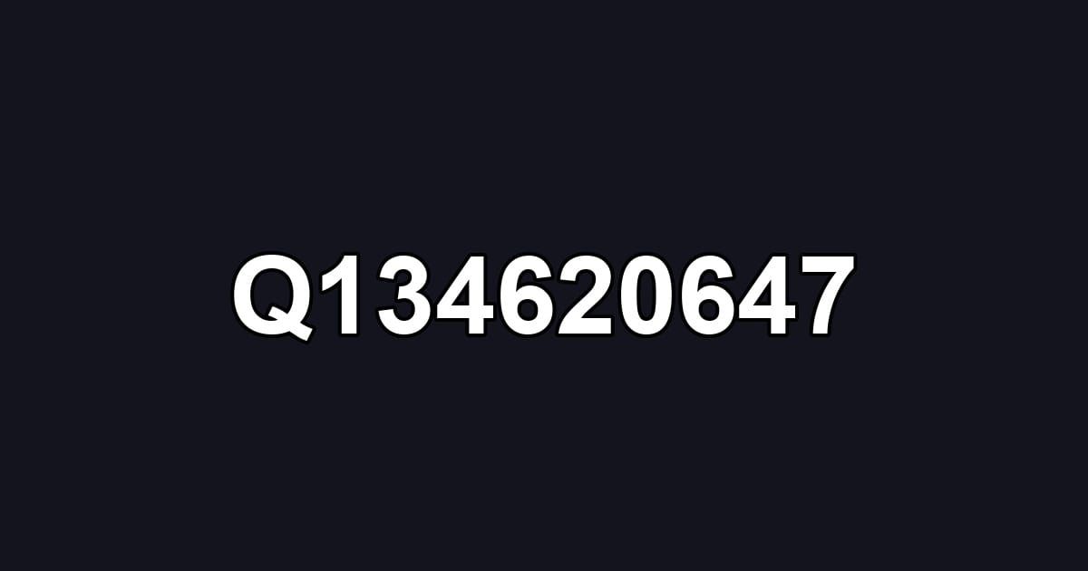Q134620647